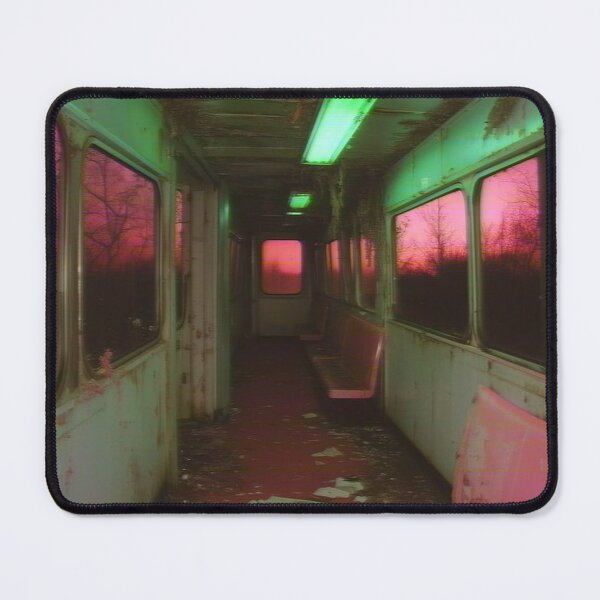 Item preview, Abandoned Train | Liminal | VHS Art designed and sold by dreamexe.