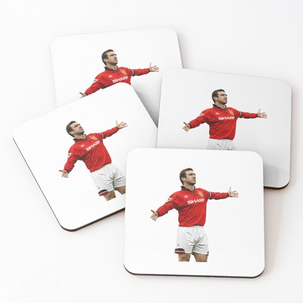 Item preview, Eric Cantona Manchester United FC Player Celebration designed and sold by FanFueledStickers.