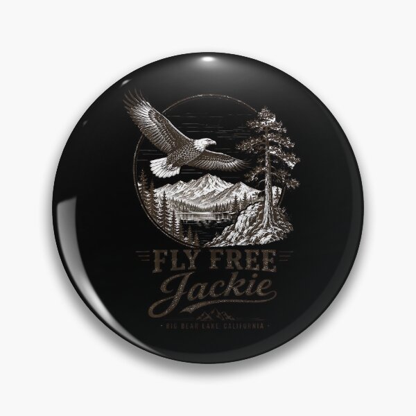 Item preview, Forever Watching The Sky Fly Free Jackie Eagle Memorial designed and sold by Teansnack.