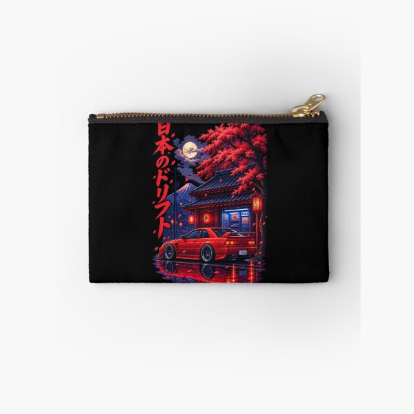 Item preview, Japanese Drift – Retro Pixel Car Culture designed and sold by BYVOK.