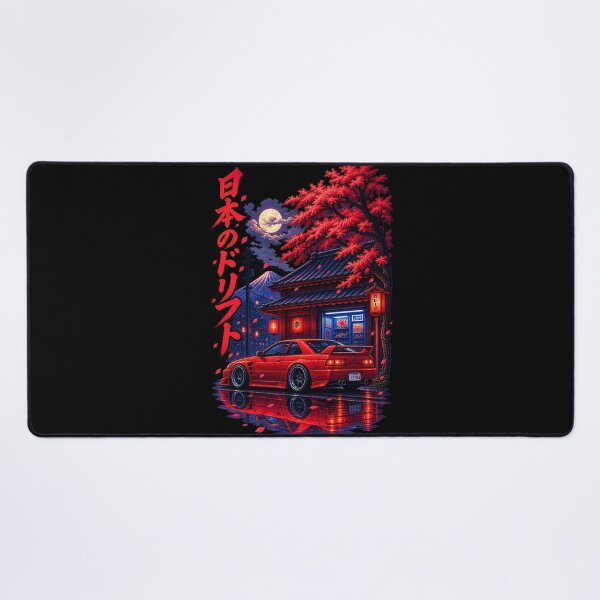 Item preview, Japanese Drift – Retro Pixel Car Culture designed and sold by BYVOK.