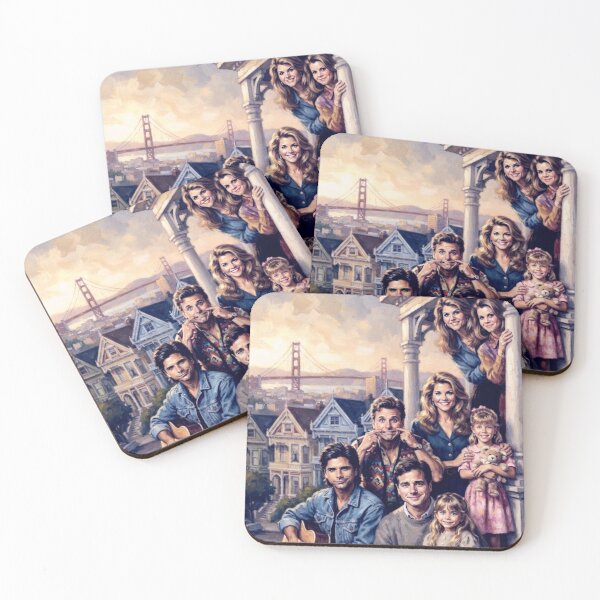 Item preview, Full House Family Comedy Fine Art Tribute designed and sold by Art's Diner.