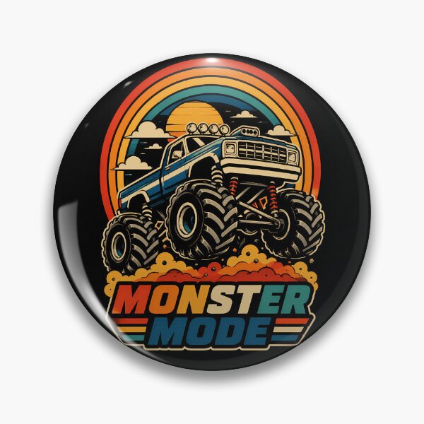Item preview, Vintage Monster Truck Adventure Design designed and sold by rafaeltto.
