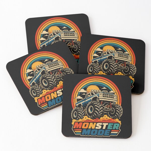 Item preview, Vintage Monster Truck Adventure Design designed and sold by rafaeltto.