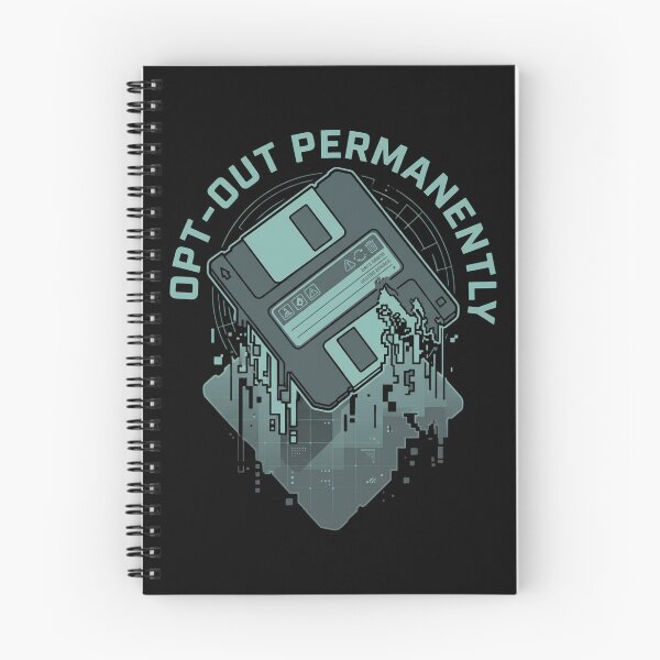 Item preview, Opt Out Permanently Data Privacy Glitch designed and sold by ViviArtix.