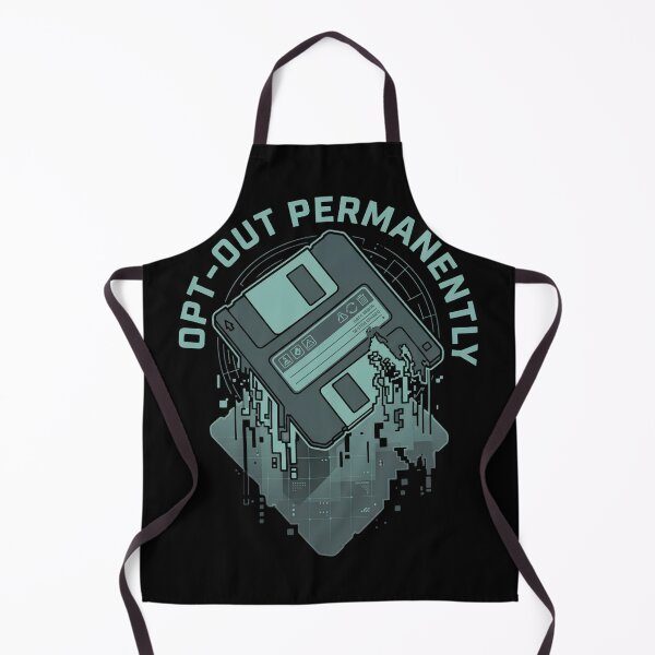 Item preview, Opt Out Permanently Data Privacy Glitch designed and sold by ViviArtix.