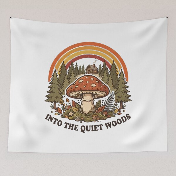 Item preview, Woodland Mushroom Forest Graphic designed and sold by SHOP-Corner.