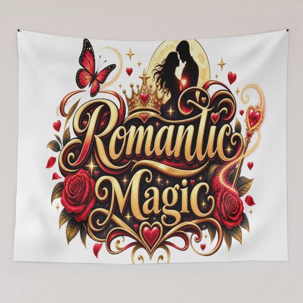 Item preview, Magic of Love Romantic Fantasy Heart Couple   designed and sold by Aliplus+.