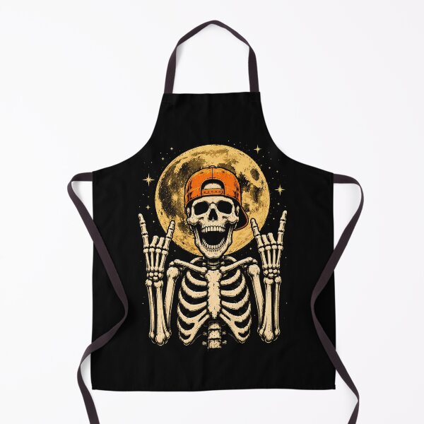 Item preview, Cool skeleton with moon and cap design halloween designed and sold by rafaeltto.