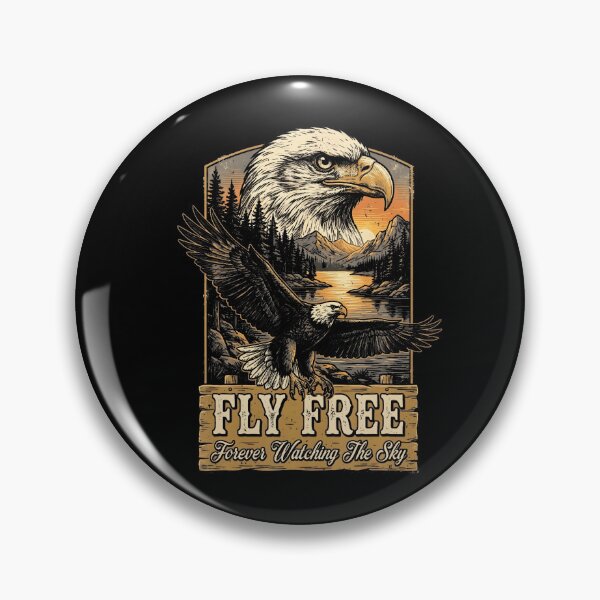 Item preview, Forever Watching The Sky Fly Free Jackie Eagle Memorial designed and sold by Teansnack.