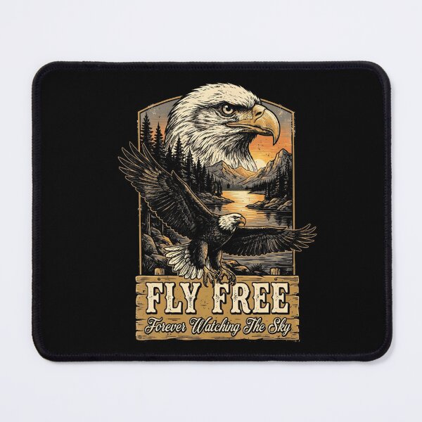 Item preview, Forever Watching The Sky Fly Free Jackie Eagle Memorial designed and sold by Teansnack.