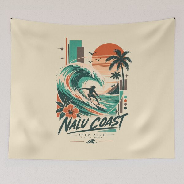 Item preview, Nalu Coast | Ride The Waves Surf designed and sold by Nalu Coast.