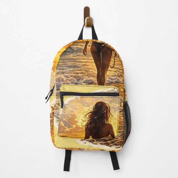 Item preview, Suset Surfer Girl designed and sold by gotucoveredart.