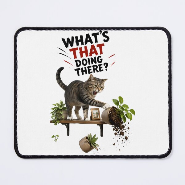 Item preview, Funny Angry Cute Cat designed and sold by MarkColeImaging.