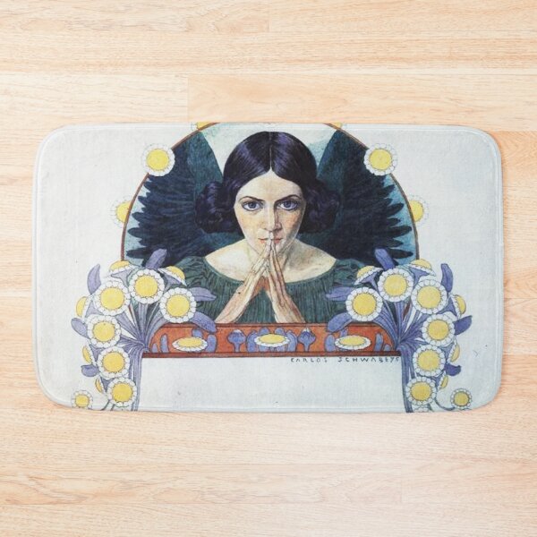 Item preview, Carlos Schwabe - Ange d esperance  designed and sold by Vintage Designs +.