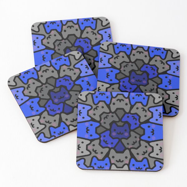 Item preview, Cute Blue Cat - Close Up designed and sold by Imjustclicking.