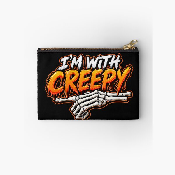 Item preview, Women's I'm with Creepy Funny Matching Halloween I'm with Creepy designed and sold by InkStormPro.
