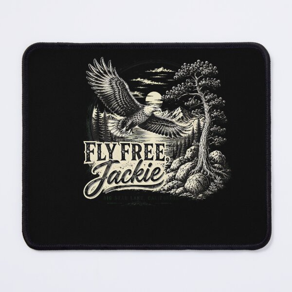 Item preview, Forever Watching The Sky Fly Free Jackie Eagle Memorial Tribute designed and sold by Teansnack.