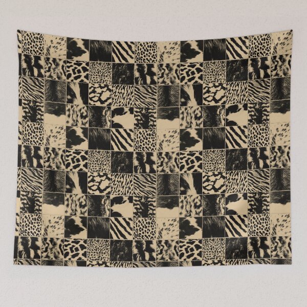 Item preview, Traces of the Wilderness - Warm Cream & Espresso  designed and sold by Lidra Zehcnas.