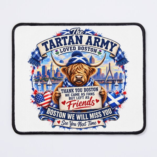Item preview, The Tartan Army Loved Boston | Scotland Fans designed and sold by SMalcolmDesigns.