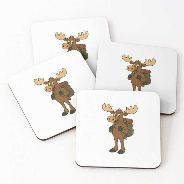 Item preview, Retro Hiking Moose designed and sold by channeleffect.