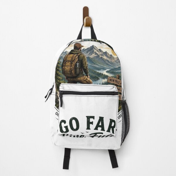 Item preview, Go Far Live Fully Hiking Adventure designed and sold by Salma.Store.