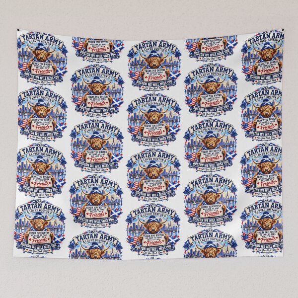 Item preview, The Tartan Army Loved Boston | Scotland Fans designed and sold by SMalcolmDesigns.