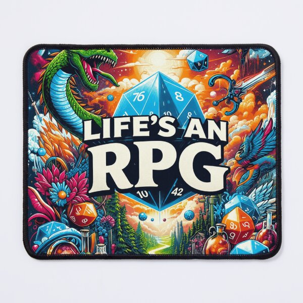 Item preview, Life's an RPG - 3 designed and sold by desAIgns by Rosa.