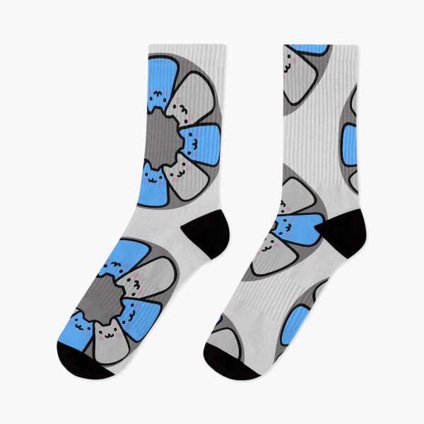 Item preview, Cute Blue Cat in Circle designed and sold by Imjustclicking.
