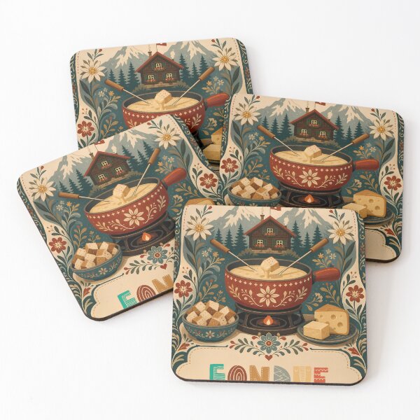 Item preview, Wall Art - Postcard - Swiss Fondue Tradition  designed and sold by ForeverPrintsOK.
