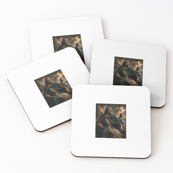 Item preview, Poseidon — God of the Sea | Greek Mythology Regal Portrait designed and sold by Pop, Culture and Stuff.