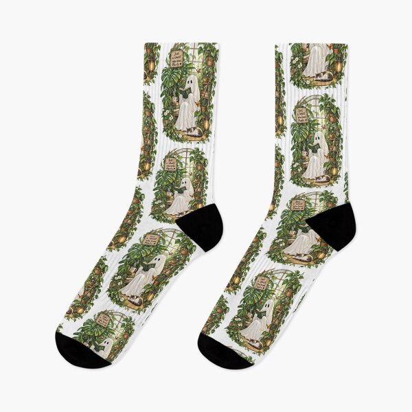 Item preview, Ghost Plant Lover in a Cozy Greenhouse designed and sold by Shifa19.
