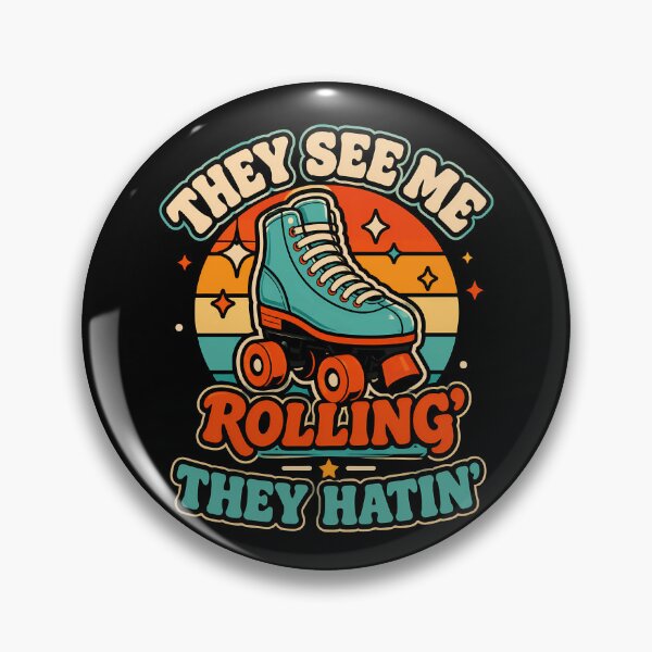 Item preview, Retro roller skate design with fun quote designed and sold by rafaeltto.