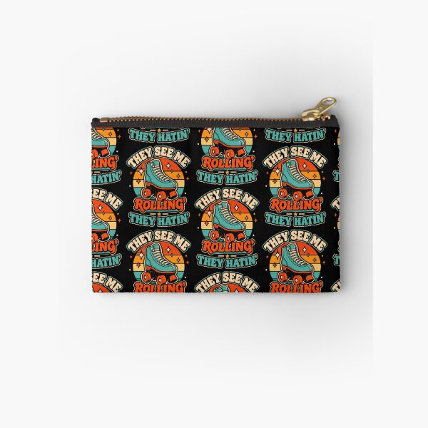 Item preview, Retro roller skate design with fun quote designed and sold by rafaeltto.