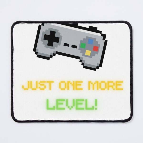 Item preview, Just One More Level Funny Gamer T-Shirt designed and sold by OddAwesome.