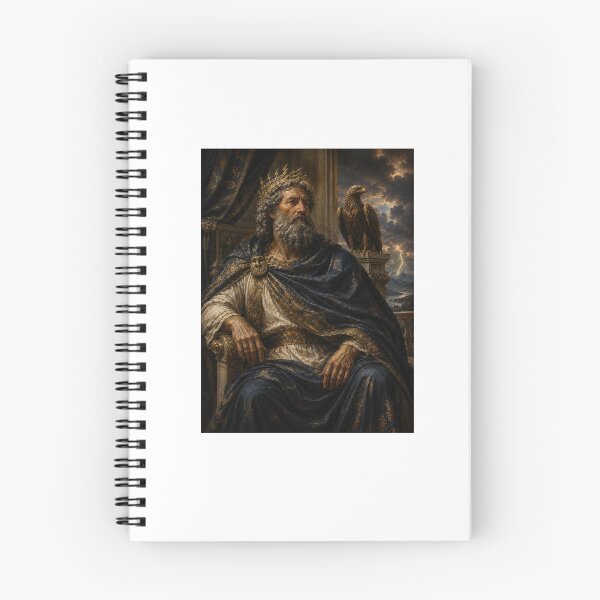Item preview, Zeus — King of the Gods | Greek Mythology Regal Portrait designed and sold by Pop, Culture and Stuff.