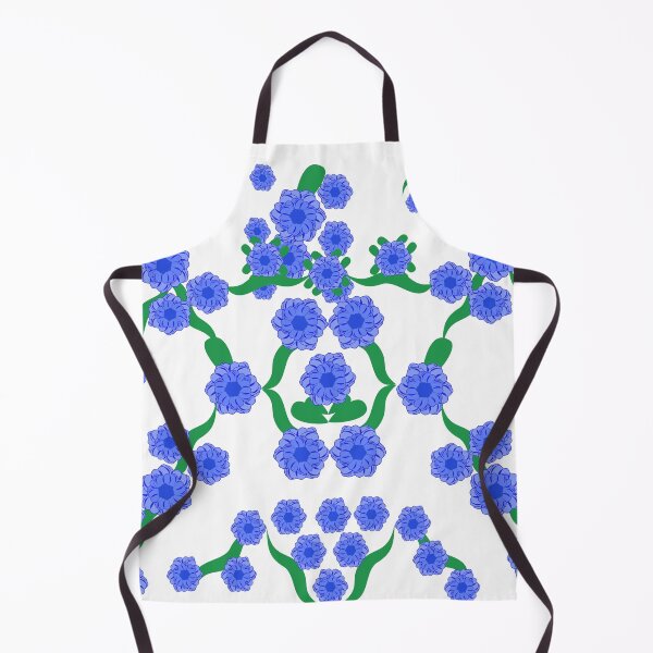 Item preview, Blue Floral Frame and Wreath Decorative Elements with Green Leaves designed and sold by Ei-Ei.