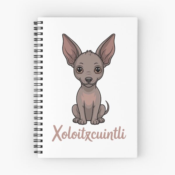 Item preview, Cute Chibi Xoloitzcuintli Mexican Hairless Dog designed and sold by k3rstman1.