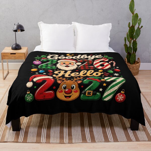Item preview, Festive Santa and Reindeer New Year Design designed and sold by rafaeltto.
