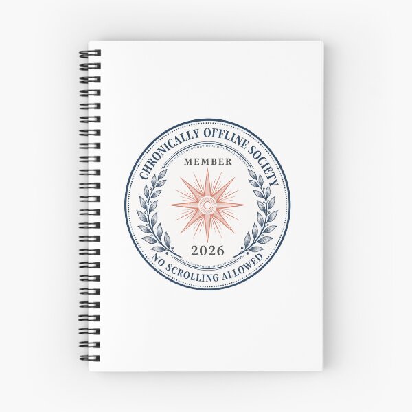 Item preview, Chronically Offline Society — No Scrolling Allowed designed and sold by Art&Fun.