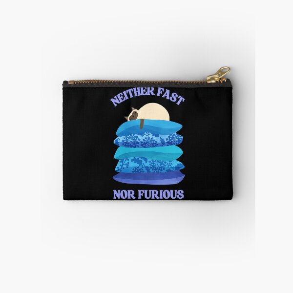 Item preview, Cute Sleeping Cat on Pillows - Neither Fast Nor Furious designed and sold by OlyvieArt.