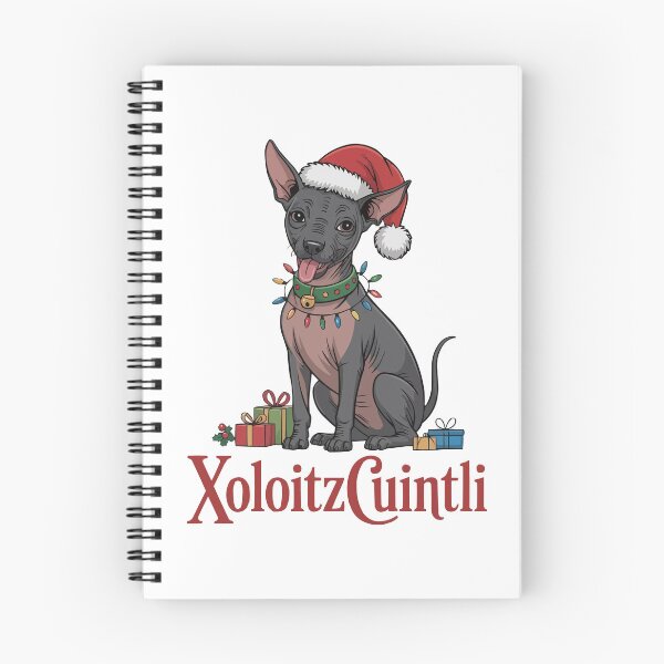 Item preview, Cute Xoloitzcuintli Christmas Dog Santa Hat designed and sold by k3rstman1.