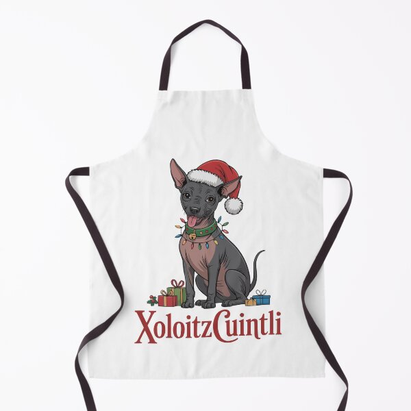 Item preview, Cute Xoloitzcuintli Christmas Dog Santa Hat designed and sold by k3rstman1.