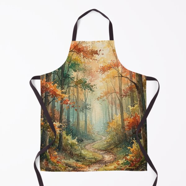 Item preview, Enchanted Autumn Forest Watercolor Phone Case Design, Mystic Woodland Path Fine Art Print Graphic designed and sold by GrabaHuk.