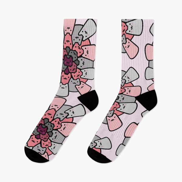 Item preview, Cute Pink Cat Pattern designed and sold by Imjustclicking.