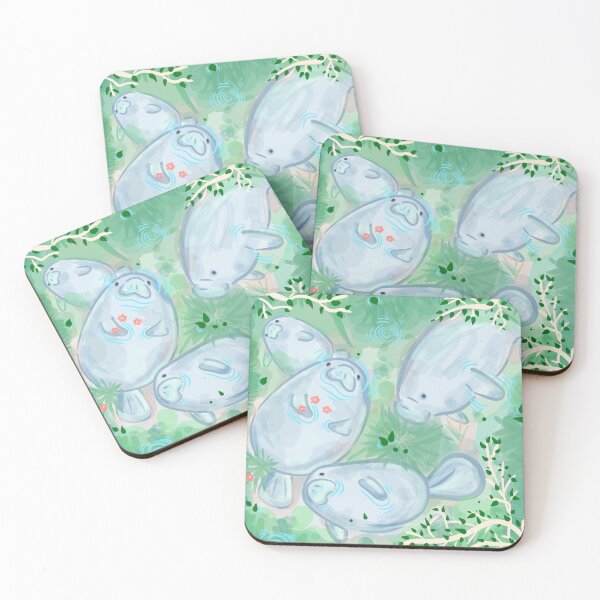 Item preview, Manatee Family designed and sold by Midnight Gallery .