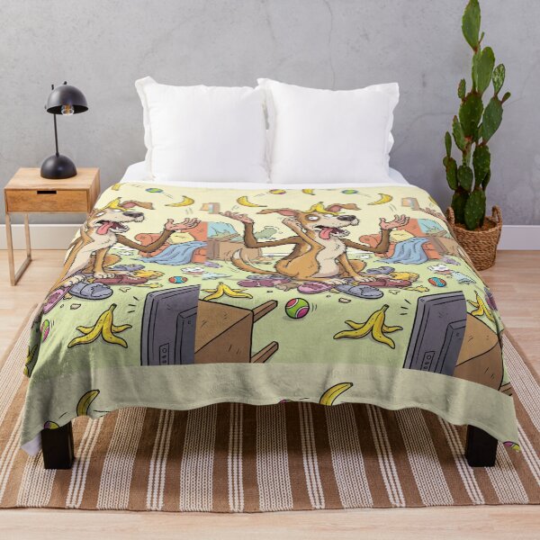 Item preview, Chaotic Dog Juggling Bananas — Funny Dog Humor designed and sold by TreatLLC.