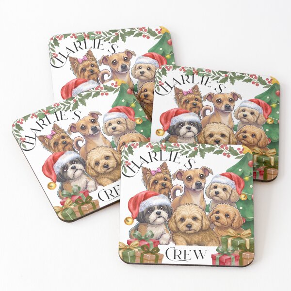 Item preview, Charlie's Crew — Christmas Dog Illustration designed and sold by Charlie's Pop-Up.