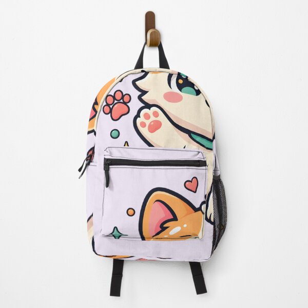 Item preview, Cute Waving Cat Kawaii Pastel Kitten Illustration designed and sold by MCV-Designs.