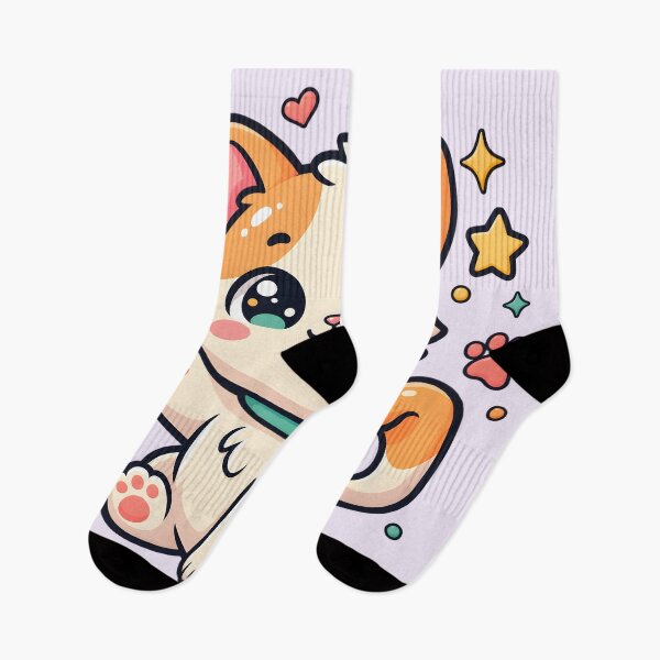 Item preview, Cute Waving Cat Kawaii Pastel Kitten Illustration designed and sold by MCV-Designs.